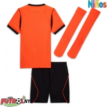Camiseta Países Bajos Primera Equipación para niños Mundial 2026 manga corta (+ pantalones cortos)